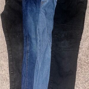 Boy’s Black and Blue Jeans